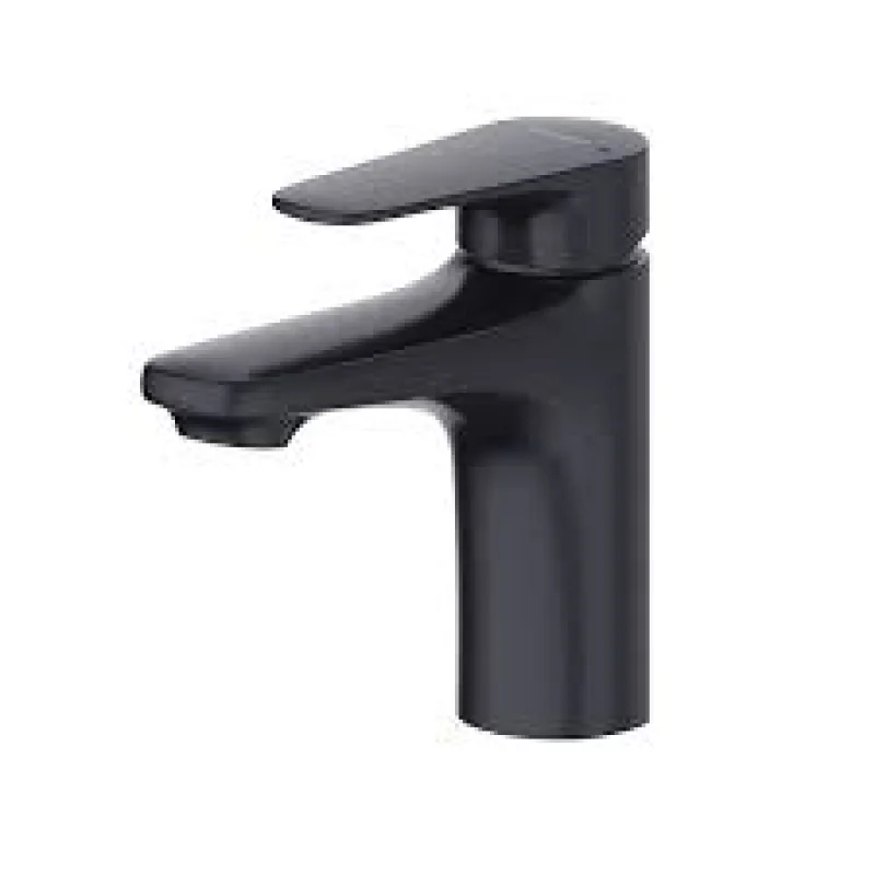 “SOURCE”  F1173218BW-2 – Basin Mixer (Matt Black) Chrome