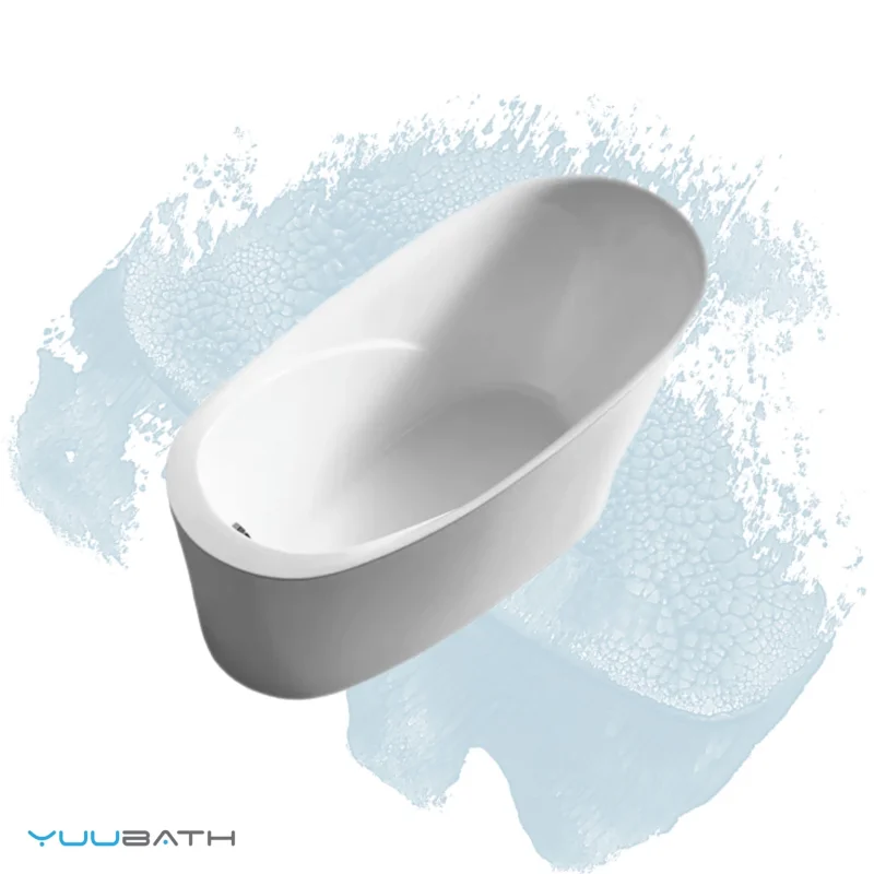 “SCOOP”  Free-standing Acrylic Bathtub