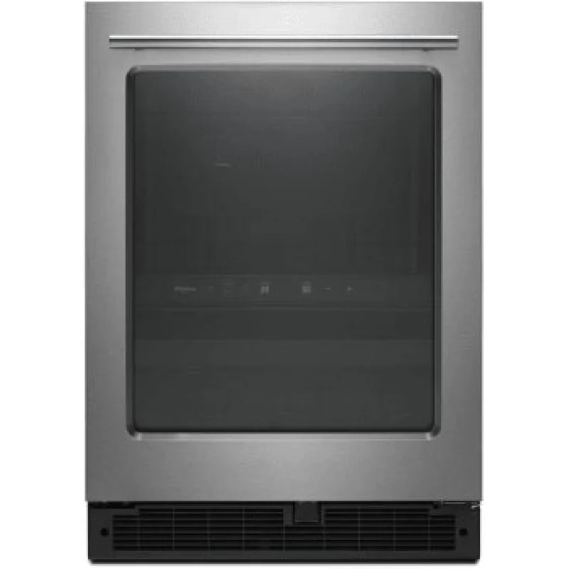 Whirlpool 24-inch Wide Undercounter Beverage Center Capacity WUB35X24HZ WORKING DISPLAY MODEL