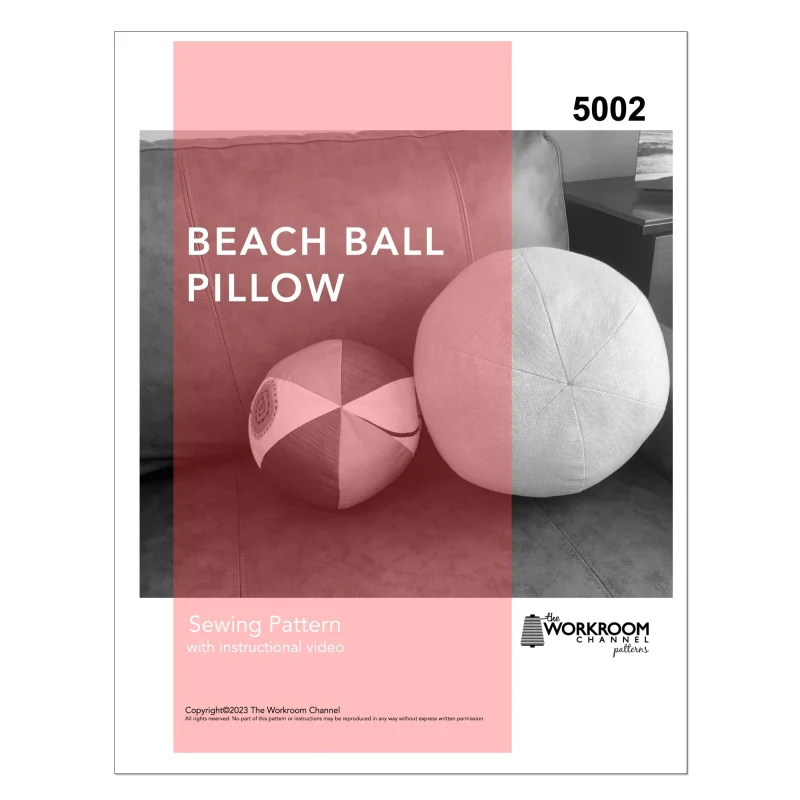 (5002) Beach Ball Pillow