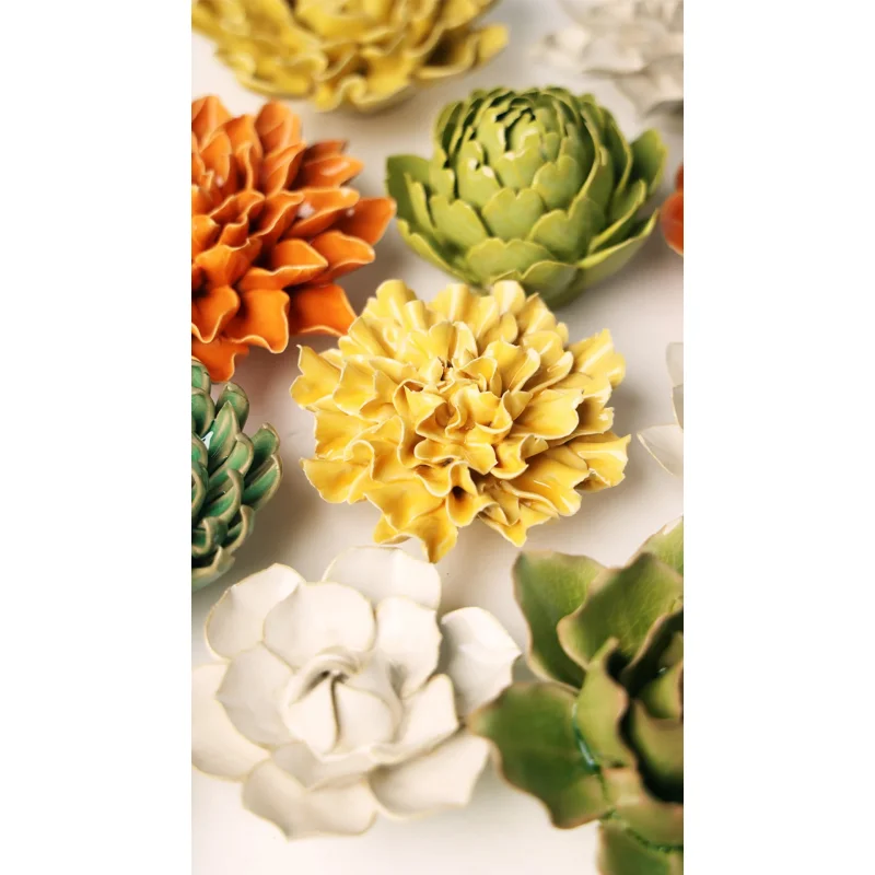 Yellow Carnation Wall Flower