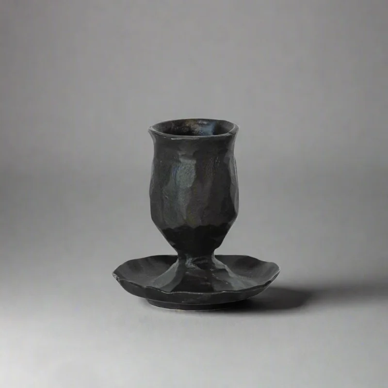2.25″ Hand-Forged Cast Iron Taper Candle Holder