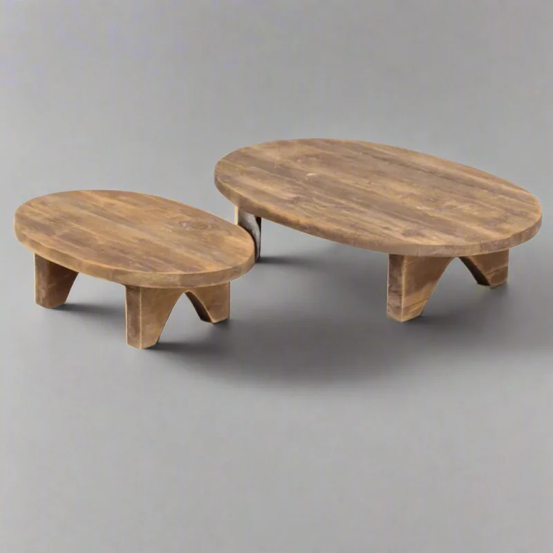 Oblong Wooden Display Riser – Large