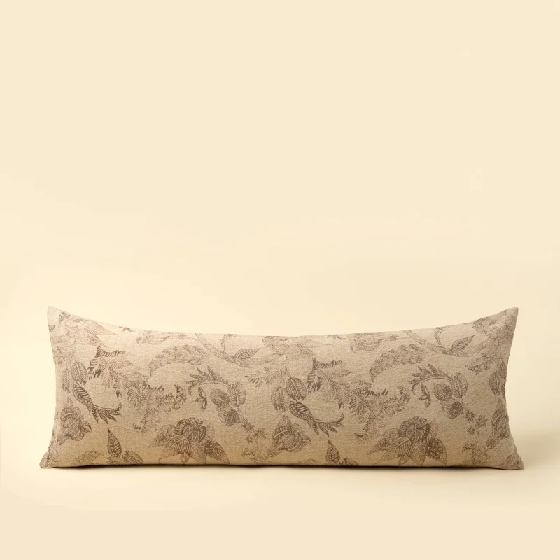 15×42 Meadowlark Pillow-Brown