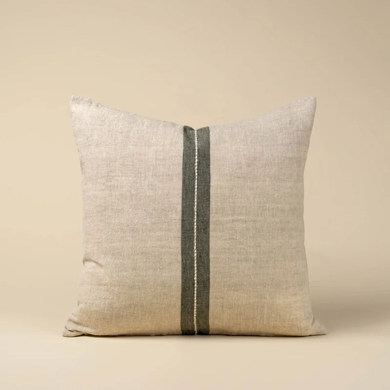 20×20 Emmett Linen Pillow, Natural