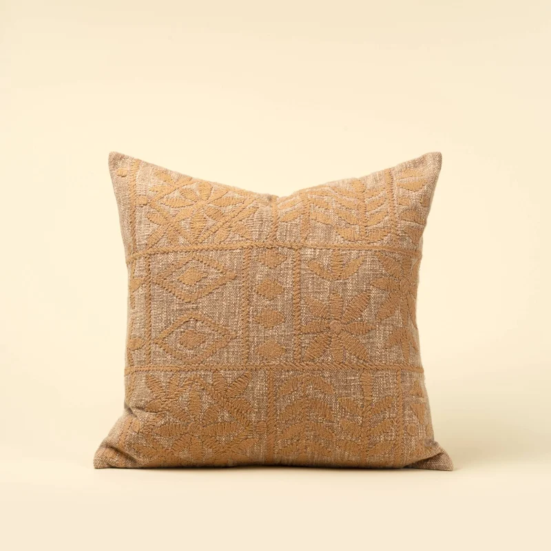 20×20 Isolde Embroidered Pillow