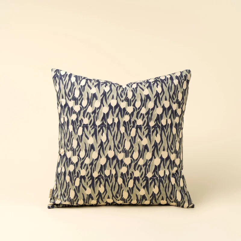 20×20 Madhavi Block Print Pillow
