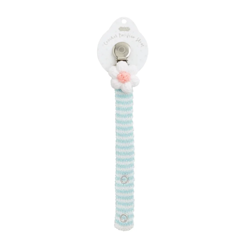 White Flower Crochet Pacy Clip