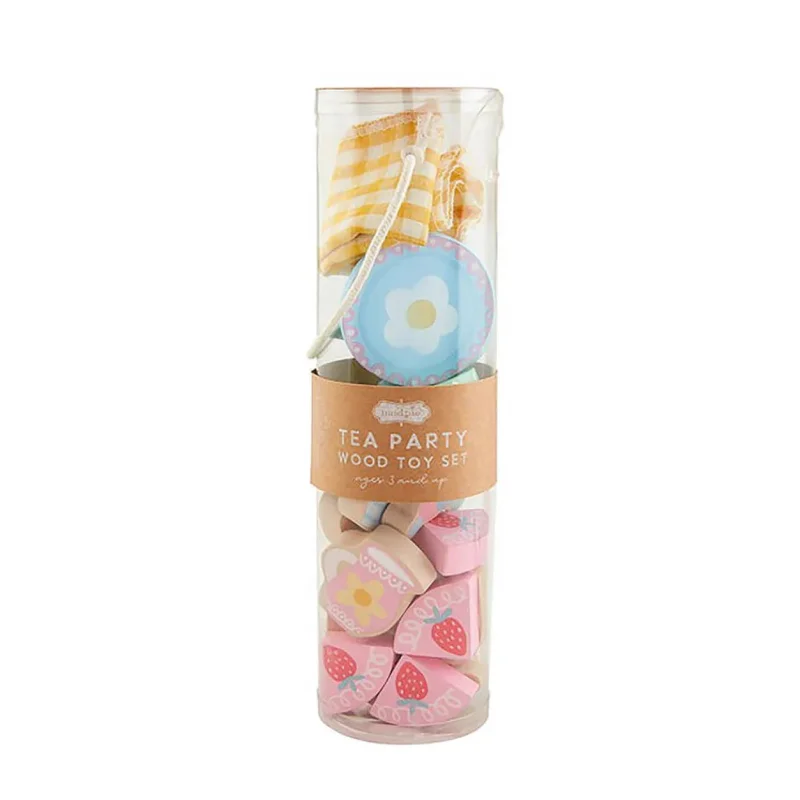 Wood Tea Party Toy Set