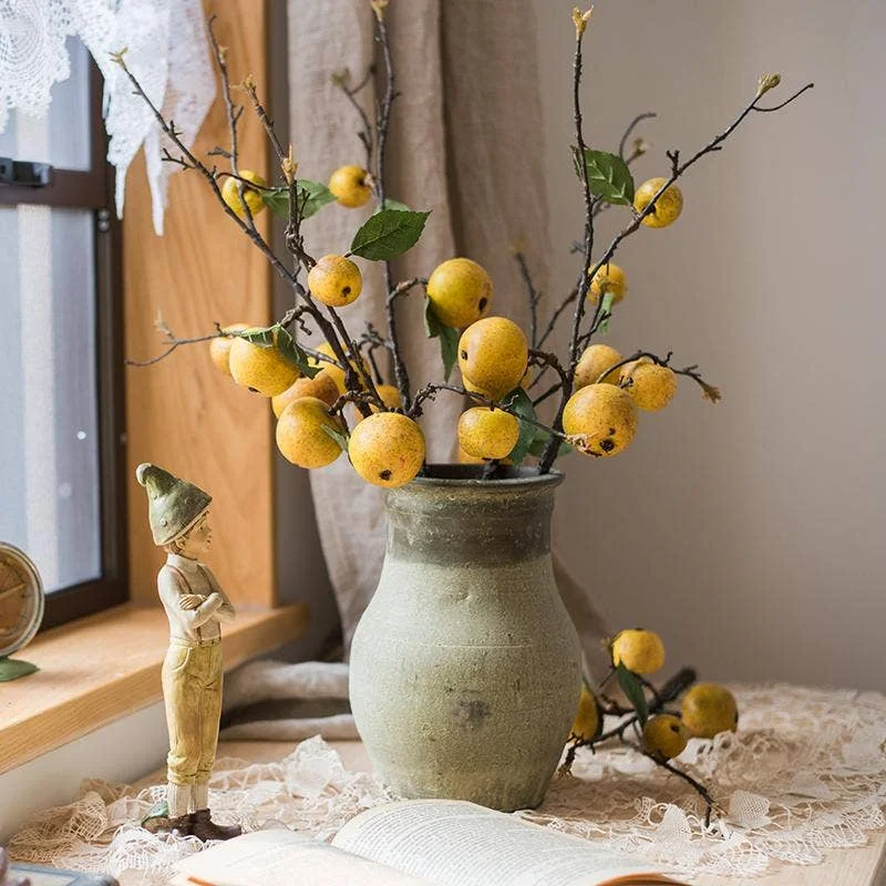 Yellow Apple Pear Stem 27″