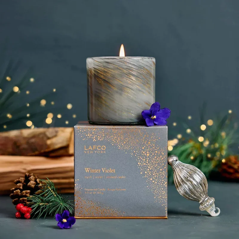 Winter Violet Signature Candle
