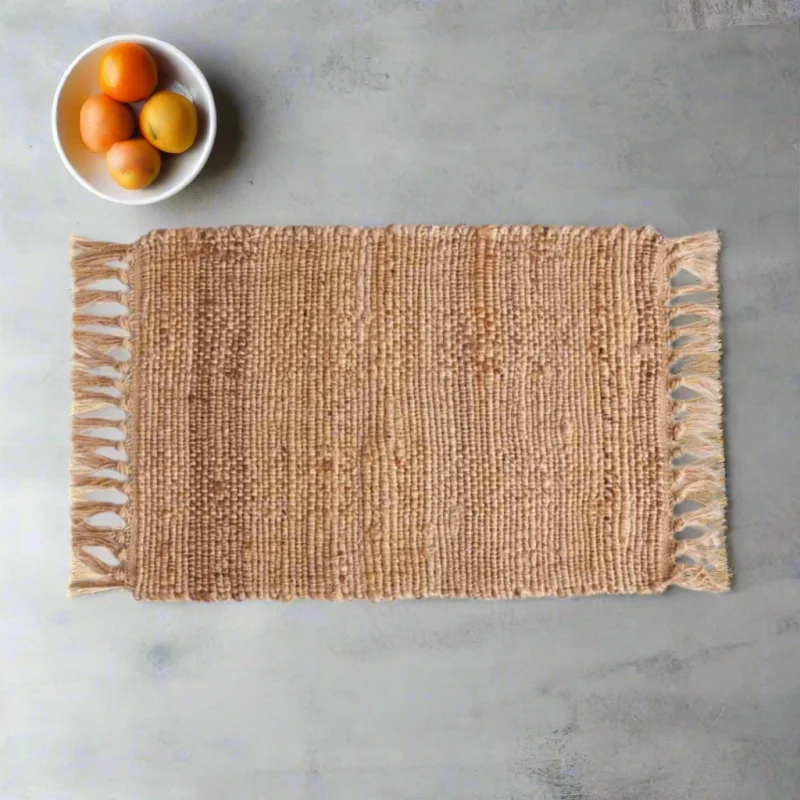 Woven Fringe Placemat – Natural