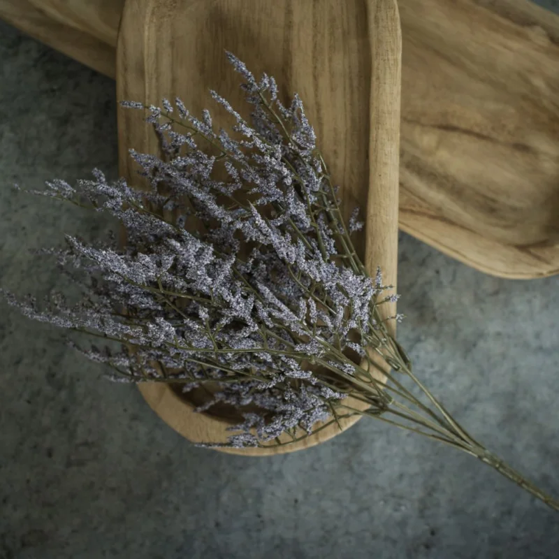 14.5″ Purple Dance Plant Bush Decor